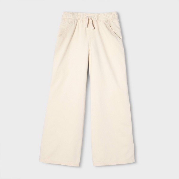 Pantalones de pierna ancha de dril para niñas - Cat & Jack™ 2