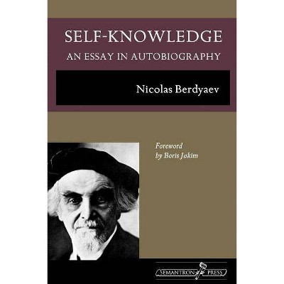 Self-Knowledge - by  Nicolas Berdyaev (Paperback)