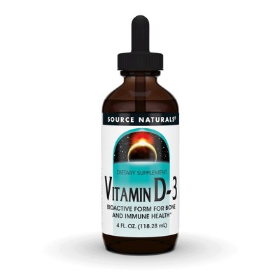Vitamin D3 2000 IU by Source Naturals, Inc.  -  4 oz Liquid