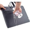 Laptop Bag 17  Inch Water-resistant Laptop Sleeve Case with Shoulder Straps & Handle - 4 of 4