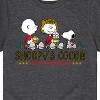 Boys' - Peanuts - Snoopy's Cocoa Christmas Short Sleeve Graphic T-Shirt - 2 of 4