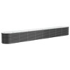Garden Raised Bed Anthracite Powder-coated steel Large Durable vidaXL - 2 of 4