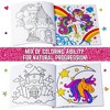 GirlZone GirlZone Unicorn Coloring Book for Girls and Kids, 102 Magical Cute Fun Designs - image 2 of 4