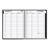 DayMinder Hardcover Weekly Vertical-Column Format Appointment Book, 11 x 8, Black Cover, 12-Month (Jan to Dec): 2026 - 3 of 4