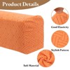 Unique Bargains Non-Slip Stretch Jacquard Couch Armrest Slipcovers 2 Pcs - 3 of 4