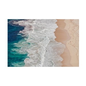 Trademark Fine Art -Andreas Feldtkeller 'Where The Ocean Ends ' Canvas Art - 1 of 4