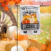 Evergreen Pumpkin Plaid Truck Garden Burlap Flag 12.5 x 18 Inches Indoor Outdoor Decor - 4 of 4