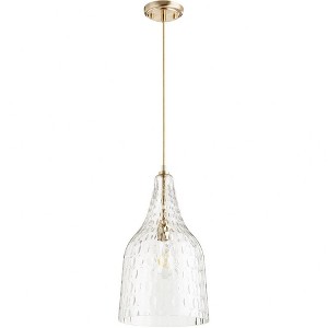 Quorum Lighting 1 - Light Pendant in  Aged Brass - 1 of 1