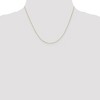 Black Bow Jewelry 0.5mm, 10k Yellow Gold, Box Chain Necklace - 2 of 4