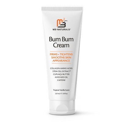 Bum Bum Cream Massaging Lotion For Butt Bust And Body, M3 Naturals, 8 Fl Oz  : Target