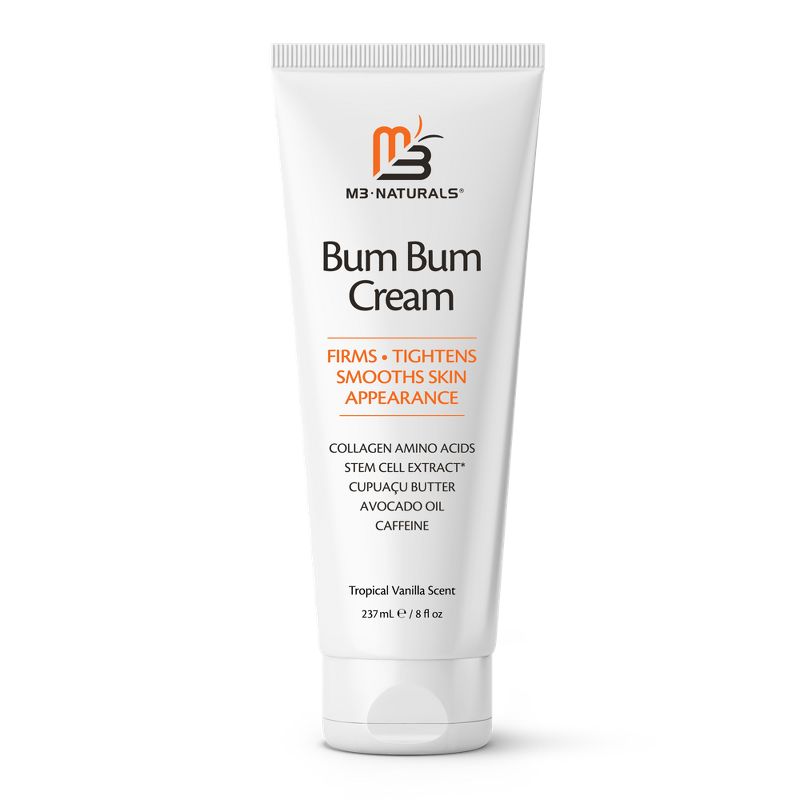 Bum Bum Cream Massaging Lotion for Butt Bust and Body, M3 Naturals, 8 fl oz, 1 of 9