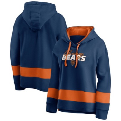 Nfl Chicago Bears Women's Halftime Adjustment Long Sleeve Fleece Hooded  Sweatshirt - Xxl : Target