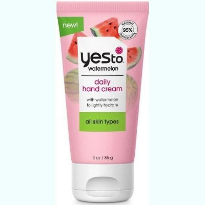 Yes To watermelon daily hand cream  3 Oz