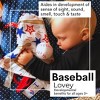 Baby Jack The Learning Lovey Baseball Sports Tag Toy Soother 10" x 10" - 3 of 4