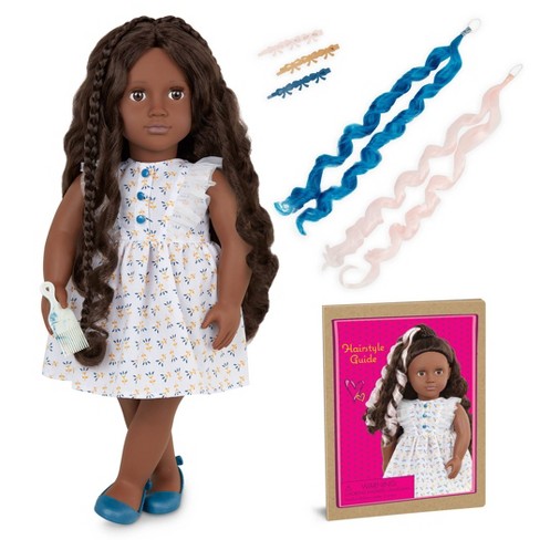 18 Doll Clip-In Hair Extensions - Pack of 3 - The Doll Boutique