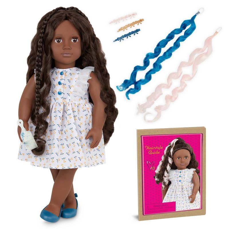 Our Generation Prisha &#38; Styling Accessories 18&#34; Hair Grow Doll, 1 of 8