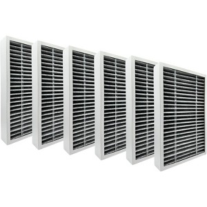 Nispira Carbon Odor Reduction HEPA Filter Replacement For Filtrete C01 T02 Air Purifier FAP-C01-F1 FAP-T02-F1. Compared to Part F1 FAPF-F1-O. 6 Packs - 1 of 4