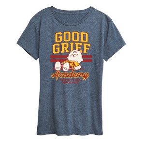 Women's - Peanuts - Good Grief Academy Short Sleeve Graphic T-Shirt - 1 of 4