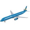 Airbus A321 Commercial Aircraft "Vietnam Airlines" Blue 1/400 Diecast Model Airplane by GeminiJets - 2 of 4