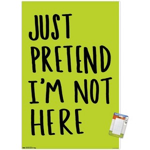 Trends International Leah Flores - Just Pretend Unframed Wall Poster Prints - 1 of 4