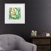 Trademark Fine Art - June Erica Vess  Candy Tropicals Iii Matted Framed Art - 2 of 4