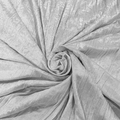 Silver Gray Crushed Velvet Body Pillow Cover