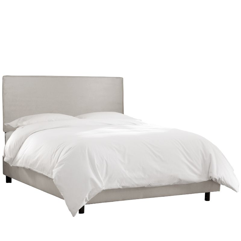 Skyline Furniture Fairbanks Upholstered Bed in Velvet, 1 of 5