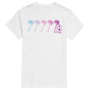 Men's - Barbie - Dream Summer Palm Trees Short Sleeve Graphic T-Shirt - 1 of 4