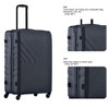KTMBDW Luggage with Spinner Wheels & Zipper, 3-Piece Travel Suitcase ABS+PC Hardshell Luggage Set with TSA Lock (20+24+28 inch) - 2 of 4
