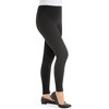 Collections Etc 2 Pk Fleece Lined Leggings - 4 of 4