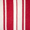 Design Imports  Heavyweight Stripe Dishtowel Set 3 Piece, Striped Tomato, 18X28" - 4 of 4