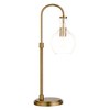 Hudson and Canal 27" Tall Arc Table Lamp with Glass Shade - 3 of 4