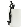 Adam & Friends Man Lifting Woman Onto Ledge Sculpture - 4 of 4