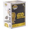 Funko Star Wars Funko POP Vinyl Figure | Kylo Ren Gold Metallic - 3 of 3