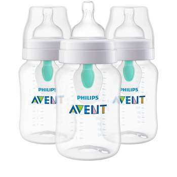 Philips Avent Natural Baby Bottle, Clear, 4oz, 3pk
