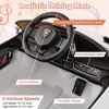 Costway Licensed Lamborghini 4WD Kids Ride-on Sports Car 12V Battery Powered 2.4G Remote Pink/White/Green/Black/Red - 4 of 4