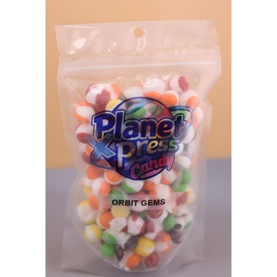 Planet Xpress Orbit Gems – Freeze-Dried Fruity Candy Bites – Sweet, Colorful & Crunchy Space-Themed Snack – Shelf-Stable, No Refrigeration Needed