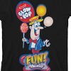 Charms Blow Pop Fun House with Character Boy's Black T-Shirt - 2 of 3