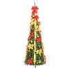 vidaXL Artificial Christmas Tree Pop-up 50 LEDs Green 47.2 - 4 of 4