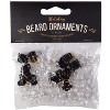 12 pcs Snowflake Christmas Beard Ornaments w Easy Clip - Show Holiday Spirit on Your Facial Hair - Great Gag Gift or Decorative Accessory for Ugly - 4 of 4
