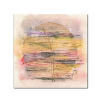 Trademark Fine Art 24" x 24" Anthony Sikich 'Globate 1' Canvas Art