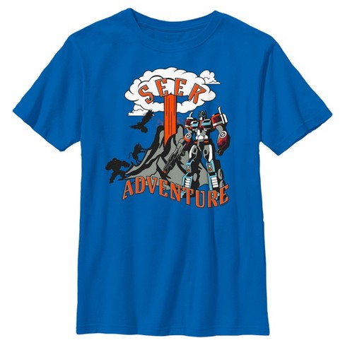 Boy's Transformers: Rise of the Beasts Optimus Prime Seek Adventure T-Shirt - image 1 of 4