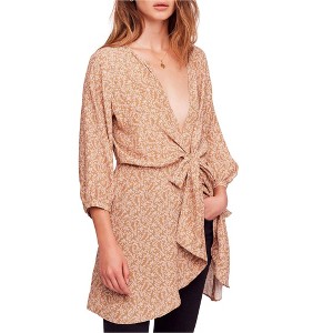 Free People Womens Clara Floral Tunic Blouse - 1 of 1