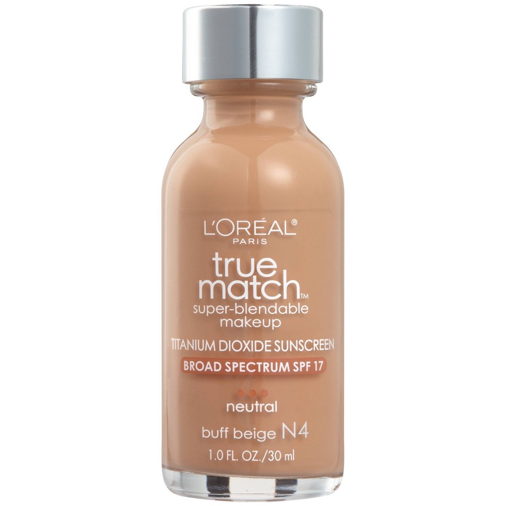 UPC 071249078662 product image for L'Oreal Paris True Match Super-Blendable Foundation Makeup with SPF 17 - N4 Buff | upcitemdb.com