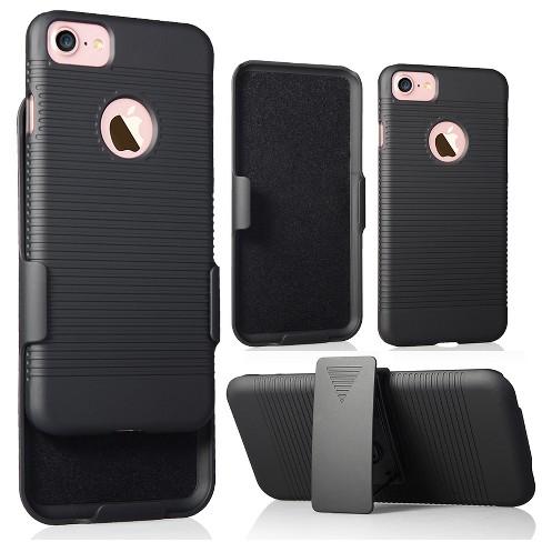 Iphone 7 holster clearance case with belt clip