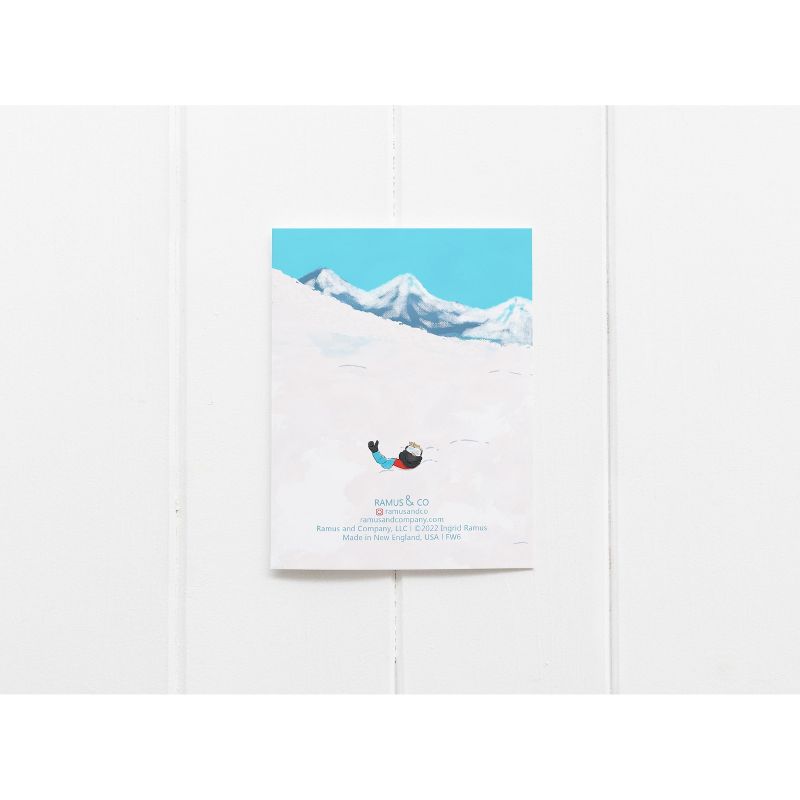 Winter Ski Yard Sale Greeting Card Pack (8 ct.) by Ramus & Co, 3 of 5