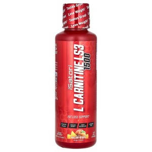 Isatori L-Carnitine LS3 1500, Malibu Beach, 1,500 mg, 16 fl oz (480 ml) - 1 of 3