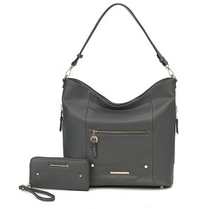 MKF Collection Jordana Shoulder Bag with Matching Wallet by Mia K - 1 of 4
