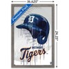 Trends International MLB Detroit Tigers - Drip Helmet 22 Framed Wall Poster Prints - 3 of 4
