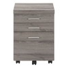 NicBex Mobile File Cabinet with 3 Storage Drawers Contemporary Under Desk Storage Filing Cabinet Office Cabinet for Home, Office - 2 of 4